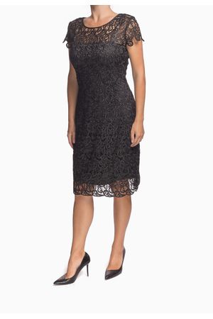 VESTIDO TELA BORDADA