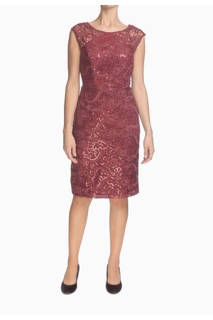 VESTIDO TELA BORDADA