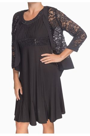 CONJUNTO VESTIDO Y BOLERO