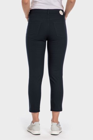 Pantalón capri azul marino