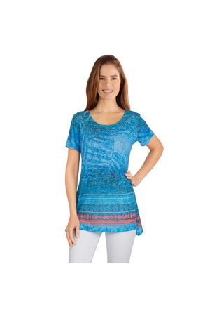 Polera estampada
