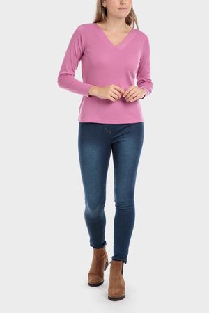 Camiseta básica tachas