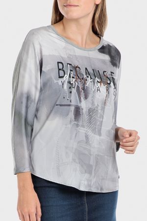 Camiseta satinada