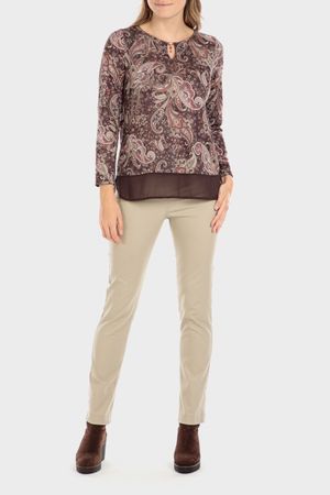 Camiseta estampado cashmere