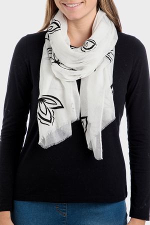 Pashmina hojas