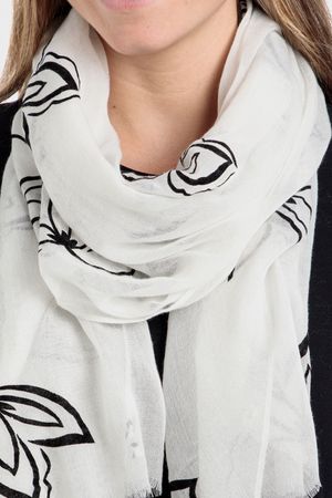 Pashmina hojas