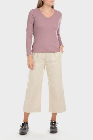 Camiseta lila