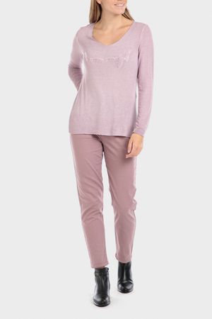 Camiseta lila