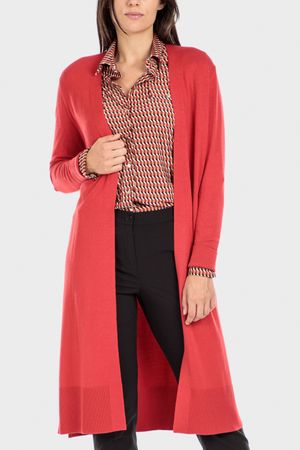 Chaleco larga roja