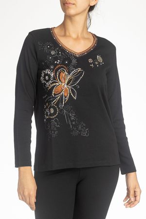 Polera estampada