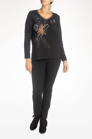 Polera estampada