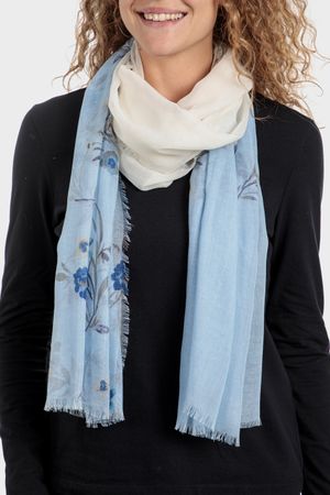 Pashmina flores