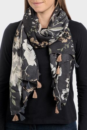 Pashmina flores