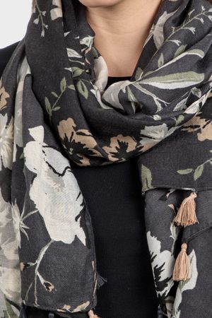 Pashmina flores