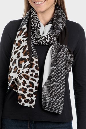 Pashmina estampada