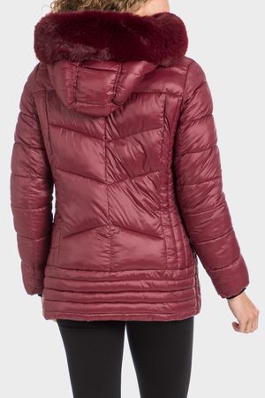 Parka capucha pelo