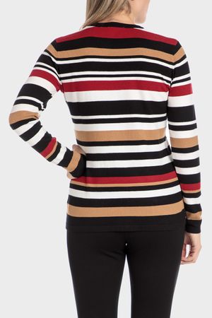 Jersey rayas multicolor