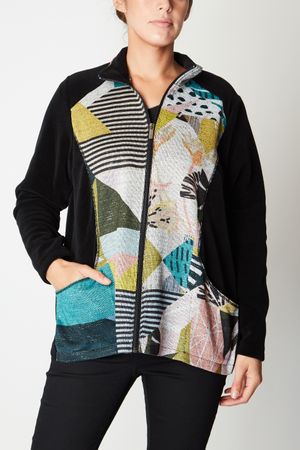 Chaqueta Estampada Black