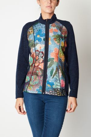 Chaqueta Acolchada Azul