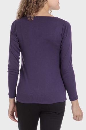 Polera básica pedrería