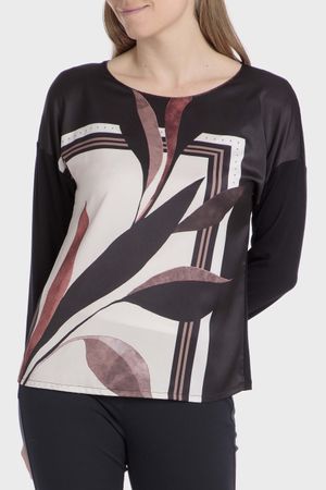 Polera estampada
