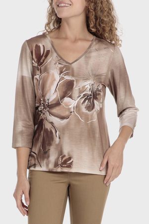 Polera estampada