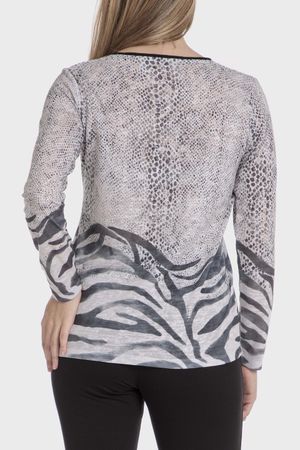 Polera animal print