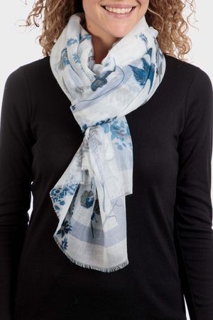 Pashmina flores