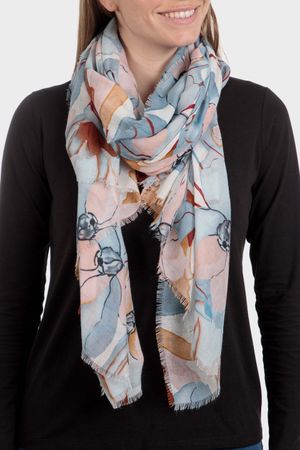Pashmina flores