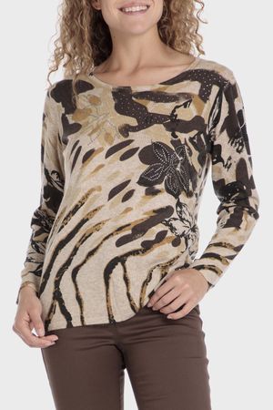 Sweater estampado flores