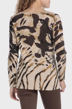 Sweater estampado flores