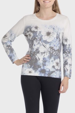 Sweater estampado flores