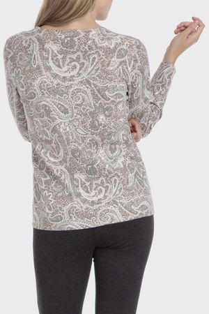 Sweater estampado cashmere
