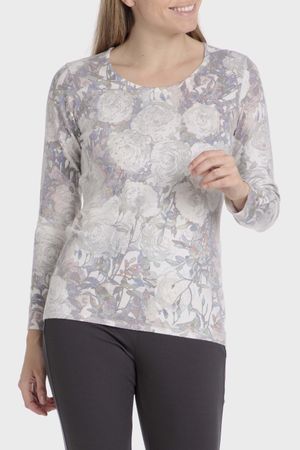 Sweater estampado flores