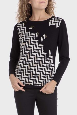 Sweater hilo metálico