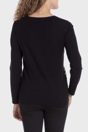Sweater hilo metálico